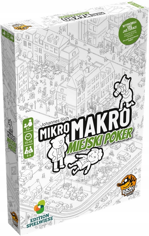 Stolová hra MikroMakro: City Poker Lucky Duck Games
